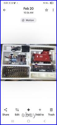 Lionel Gold Rush Special Denver & Rio Grande 0-6-0 Train G-Scale 8-81000 WORKS