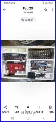 Lionel Gold Rush Special Denver & Rio Grande 0-6-0 Train G-Scale 8-81000 WORKS