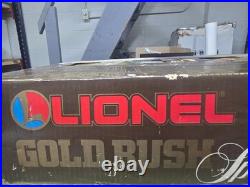 Lionel Gold Rush Special Denver & Rio Grande 0-6-0 Train G-Scale 8-81000 WORKS