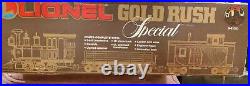 Lionel Gold Rush Special Electric Large Scale Train Set Works