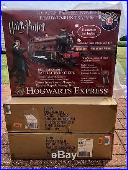 Lionel Harry Potter Hogwarts Express Train Set G-Gauge Train Set 11080