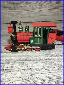 Lionel Holiday Special Train G-Scale Electric Train Set Christmas (s6)