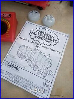 Lionel Large G Scale 8-81014 James Troublesome Trucks Train Set Thomas & Friends