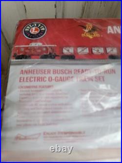 Lionel NEW Anheuser-Busch 2223050 remote control train set system lion chief 0-g Lionel NEW Anheuser-Busch 2223050 remote control train set system lion chief 0-g