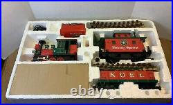 Lionel No. 9 G Scale Gauge Christmas Train Set Locomotive Engine Ho Ho Santa