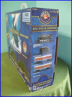 Lionel POLAR EXPRESS Train Set Large Gauge with SANTA'S BELL Christmas Holiday