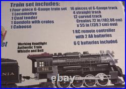 Lionel Pennsylvania Flyer G-Gauge Train Set 7-11140 Battery Operated Complete