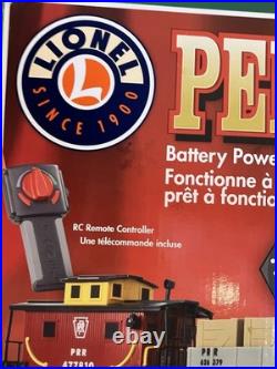 Lionel Pennsylvania Flyer G Gauge Train Set 7-11140 Battery Remote 17 Ft Track