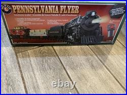Lionel Pennsylvania Flyer G Gauge Train Set 7-11140 Battery Remote 17 Ft Track