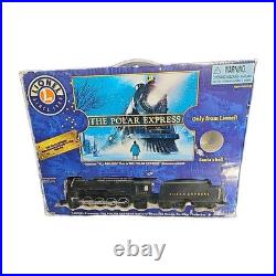 Lionel Polar Express G Gauge RC Christmas Train Set with Remote Tested Box