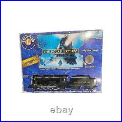 Lionel Polar Express G Gauge RC Christmas Train Set with Remote Tested Box