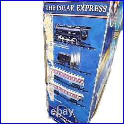 Lionel Polar Express G Gauge RC Christmas Train Set with Remote Tested Box