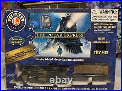 Lionel Polar Express G Gauge Train Set Battery Power RC Large Scale 7-11176 Bell