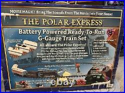 Lionel Polar Express G Gauge Train Set Battery Power RC Large Scale 7-11176 Bell