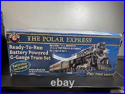 Lionel Polar Express G Gauge Train Set Battery Power RC Large Scale 7-11176 Bell