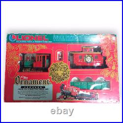 Lionel The Ornament Express Train Set 8-81017 with Box TESTED WORKS