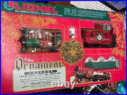 Lionel The Ornament Express Train Set 8-81017 with Box TESTED WORKS @No Santa@