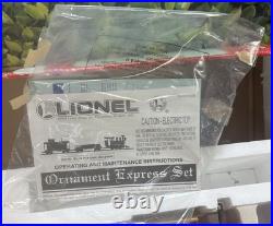 Lionel The Ornament Express Train set G SCALE