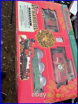 Lionel The Ornament Express Train set G SCALE USED