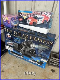 Lionel The Polar Express G Gauge Train Set Working Headlight Whistle Bell Hobo