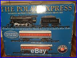 Lionel The Polar Express G Gauge train 7-11022 SET