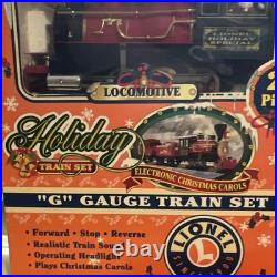 Lionel Tinzel Town Express G Gauge Christmas Starter Set 24pc Lights Sound