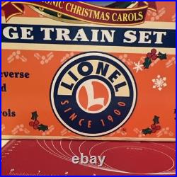Lionel Tinzel Town Express G Gauge Christmas Starter Set 24pc Lights Sound