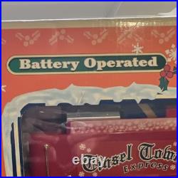 Lionel Tinzel Town Express G Gauge Christmas Starter Set 24pc Lights Sound