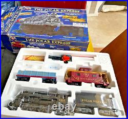 Lionel Train The Polar Express Battery Operated Train Set 7-11556 G Scale