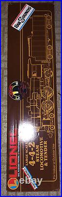 Lionel Trains G Scale Pennsylvania Railroad #5110 4-4-2 Steam locomotive Set