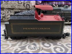 Lionel Trains G Scale Pennsylvania Railroad #5110 4-4-2 Steam locomotive Set