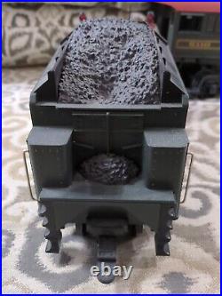 Lionel Trains G Scale Pennsylvania Railroad #5110 4-4-2 Steam locomotive Set