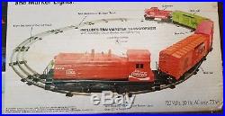 Lionel coca cola train set. 027 complete unopened in box covered with plastic