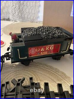Locomotive? 3691 Train Set Scientific Toys G Scale Tracks And Remote UNTESTED