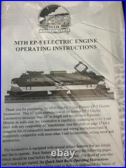 MTH 20-2197-1 New Haven EP5 Electric Engine Box Set BCR NIB 3R 0G Proto 1 NO DCS