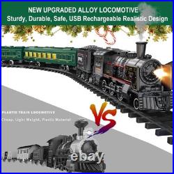 Magical Electric Train Set with Puzzles for Kids Rechargeable & Durable Design