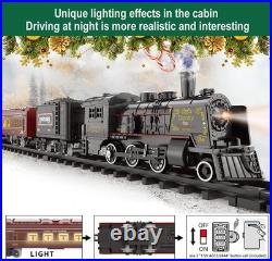 Magical Electric Train Set with Puzzles for Kids Rechargeable & Durable Design