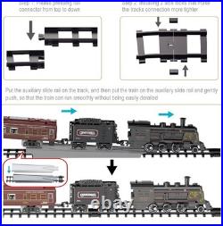 Magical Electric Train Set with Puzzles for Kids Rechargeable & Durable Design
