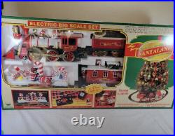 Musical Animated Santaland Electric Big Scale Train Set New in Box