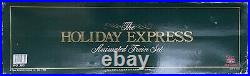 NEW Bright 1996 Christmas Holiday Express Animated Train Set 380 G Scale NOS
