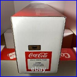 NEW IN BOX LGB 72854 LIMITED EDITION RED COCA COLA COKE SUPER TRAIN SET 2x 42911