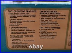NEW Lionel 8-81007 G Scale Disneyland 35th Anniversary Train Set Mickey Mouse