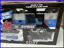 NEW NOS RC Express 1996 Collector's G Scale Train Set in Box