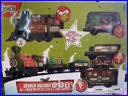 NIB Dr. Seuss The Grinch Holiday Express Train Set Collector's Edition, 36 Pc