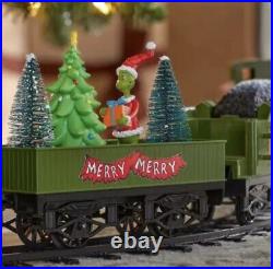 NIB Dr. Seuss The Grinch Holiday Express Train Set Collector's Edition, 36 Pc