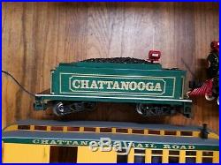 NICE Vtg BACHMANN G Scale Chattanooga Railroad Train Set Loco Tender 90038 RR