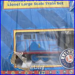 NOS Lionel 8-81027 Thomas the Tank Engine G Scale Train Set RARE? BOX FLAW