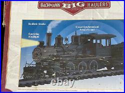 N Bachmann Big Hauler Silverton Flyer G Scale Steam Locomotive Train Set