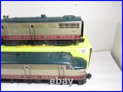 Napa Valley Wine Train Set AA + Six cars Aristocraft Use withLGB G scale G449