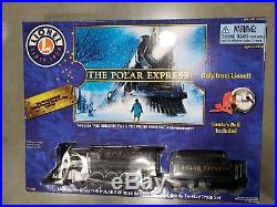New 2018 Lionel The Polar Express Train Set In Box 7-11824